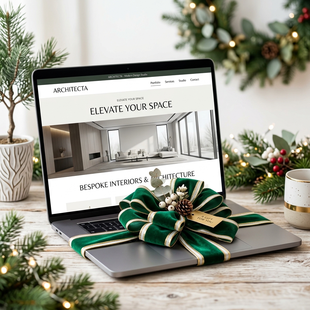 Website Wrapped as a Gift